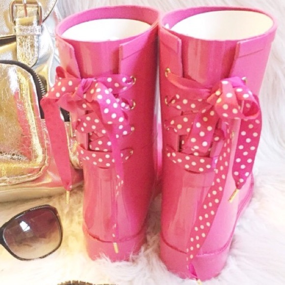 LAST PAIR❣️Women’s polka dot lace boots - Picture 2 of 8